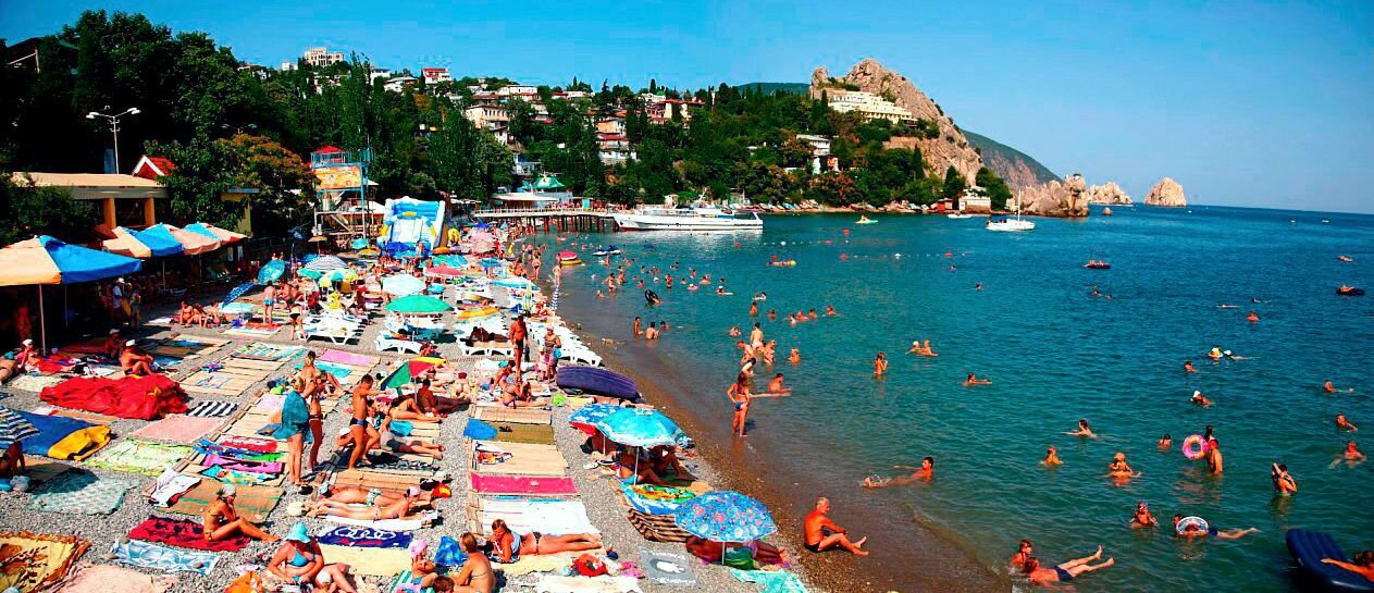 Крым пляжи